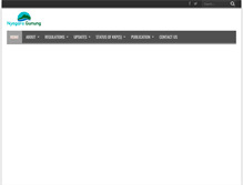 Tablet Screenshot of nyegaragunung.net